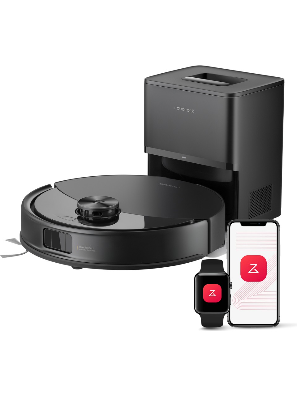 Roborock S8 Pro Plus Akıllı Siyah Robot Süpürge